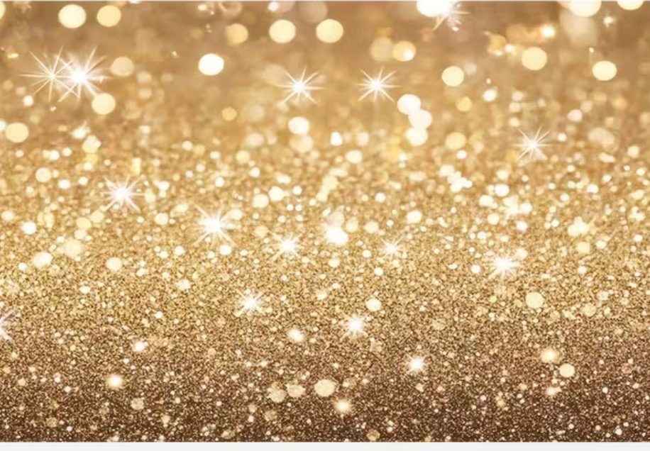 Pozadí: Zlatý bokeh