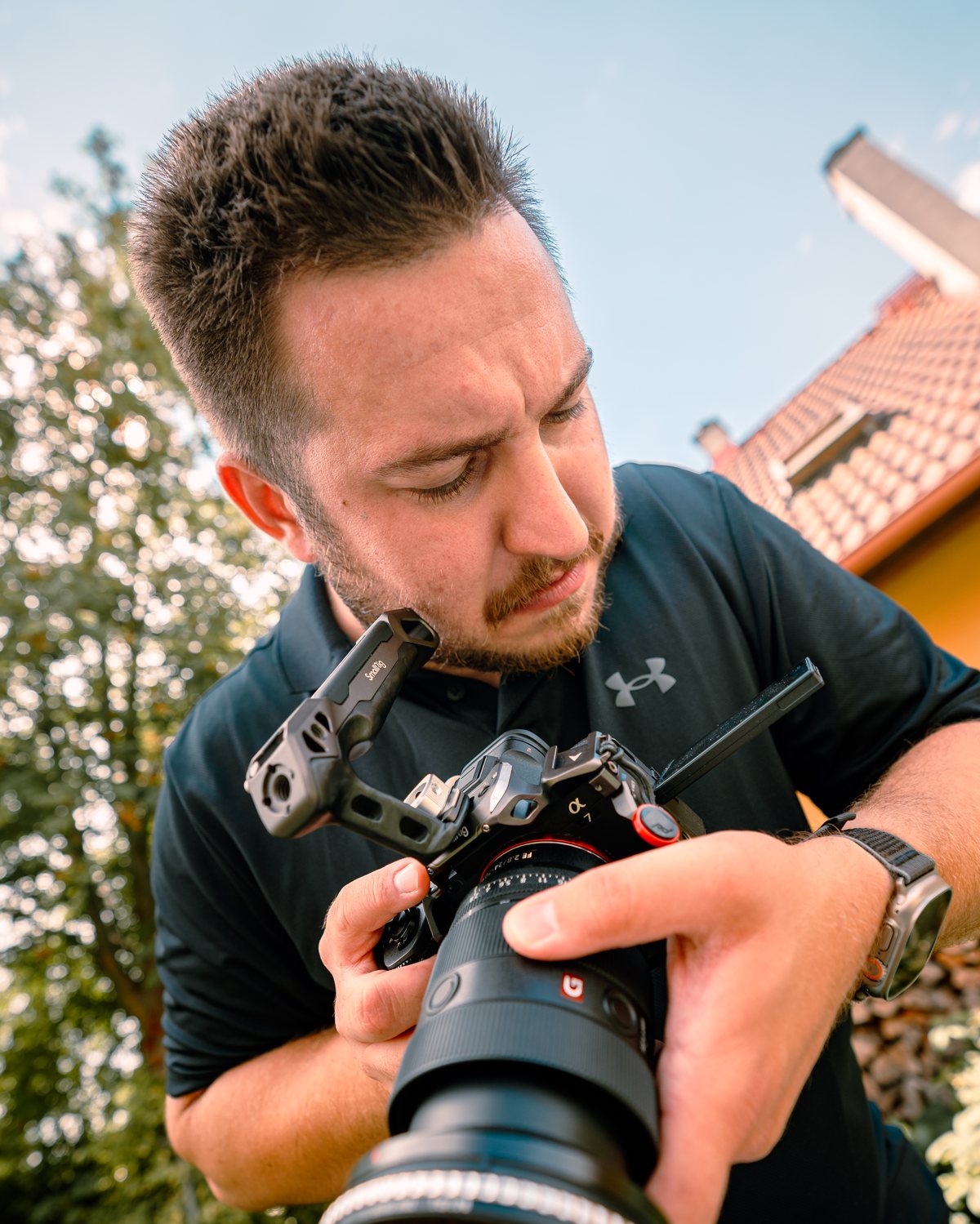 Jiří Hobel s kamerou